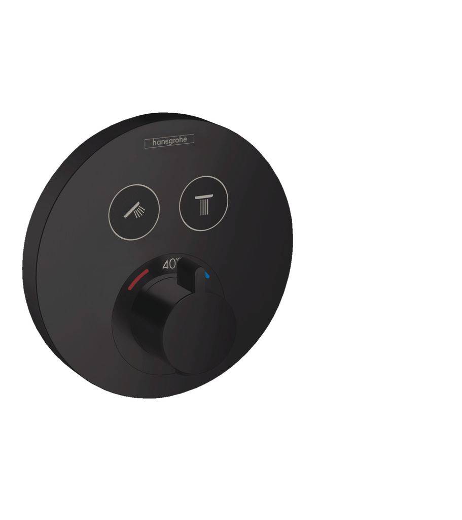ShowerSelect S thermostat concealed for 2 consumers