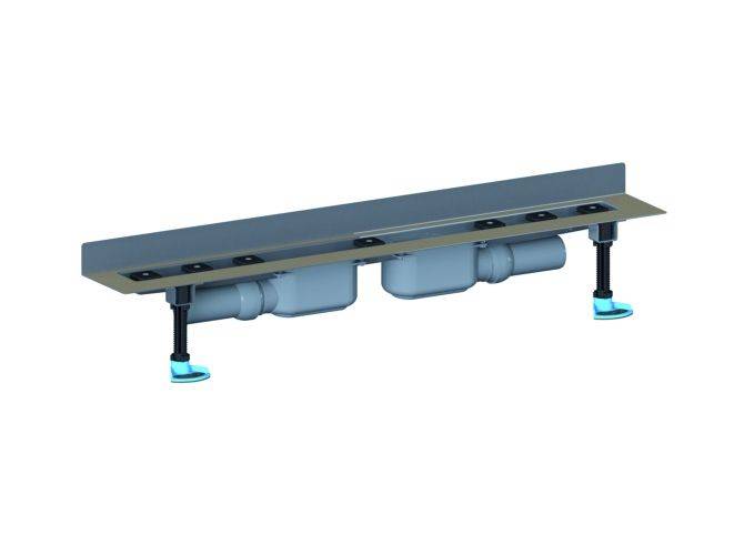 Duschrinne CeraLine Plan W Duo 1200/1300/400mm