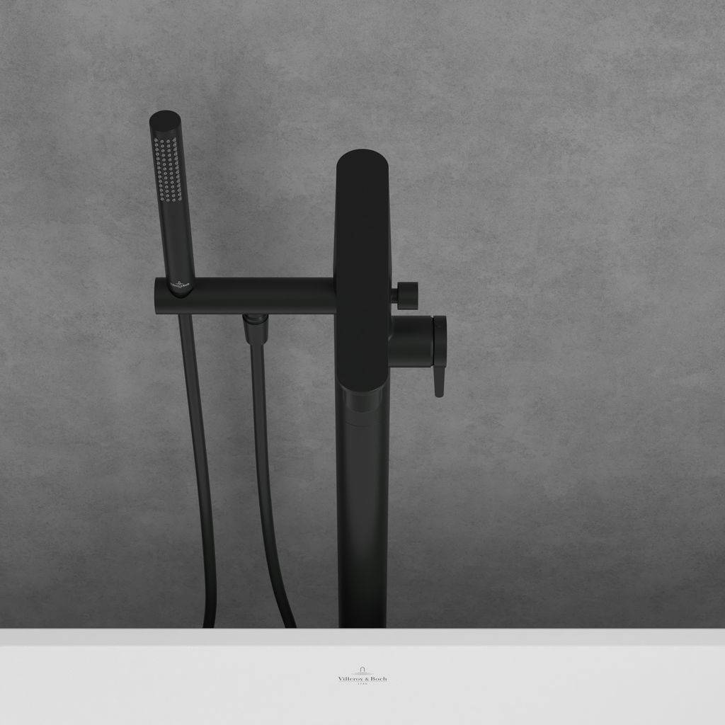 Conum single lever bath mixer, free-standing
