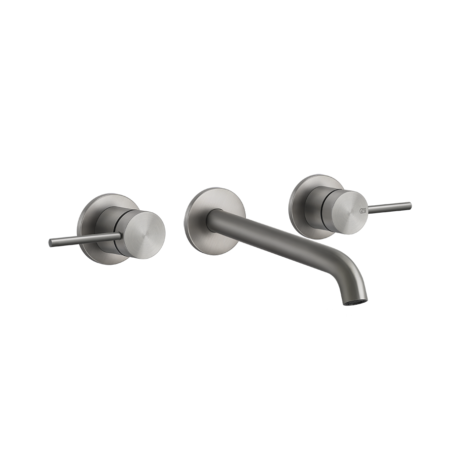 Gessi 316 Flessa 2-Griff-Waschtisch-Wand-Armatur 200-170mm