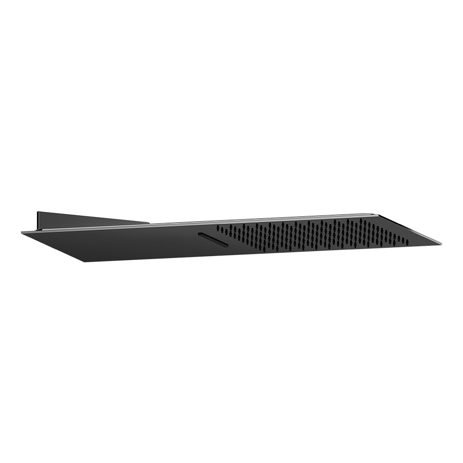 Gessi Tremillimetri Kopfbrause 550 x 300mm, Funktion Regen und Wasserschwall