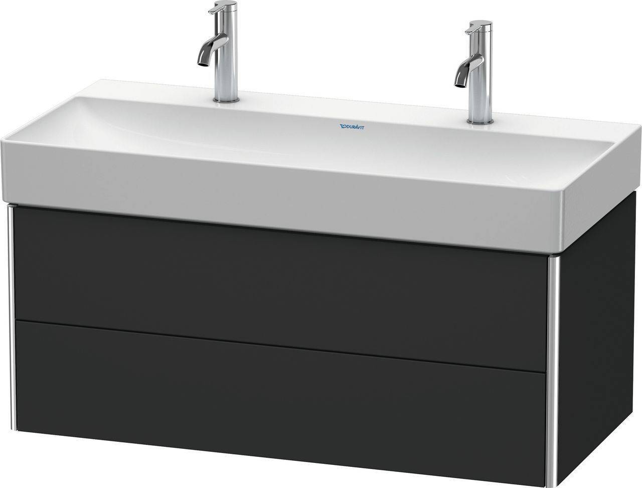 Duravit XSquare Waschtischunterbau wandhängend für DuraSquare Waschtisch