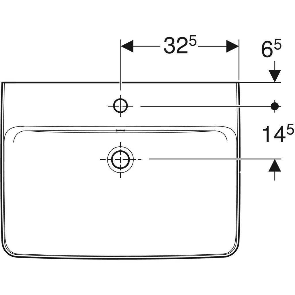Renova Plan Waschtisch 65cm