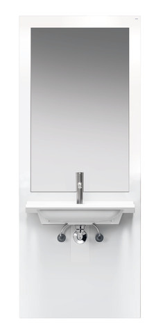 HEWI Waschtisch-Modul S 50 mit Spiegel