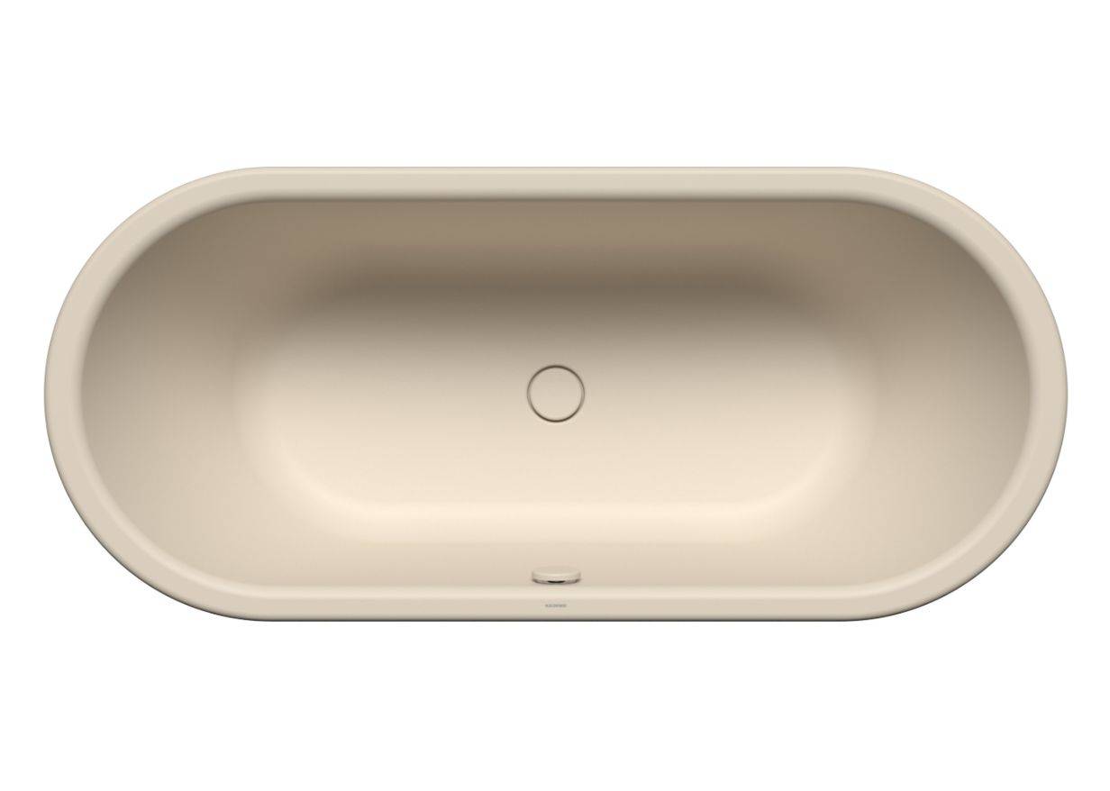 Kaldewei Centro Duo Oval-Badewanne 1700 x 750 x 460mm, mit einseitigen Grifflöchern