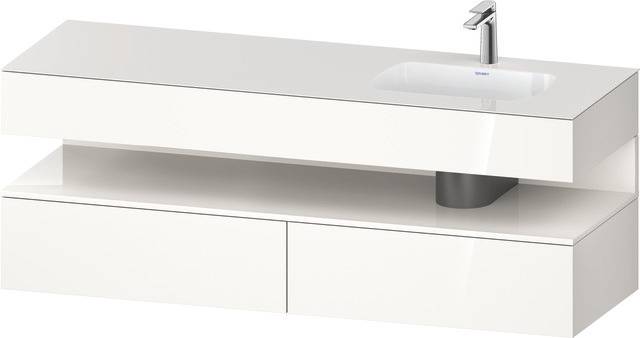 Duravit Collection One Einbauwaschtisch mit Unterbau 1600mm