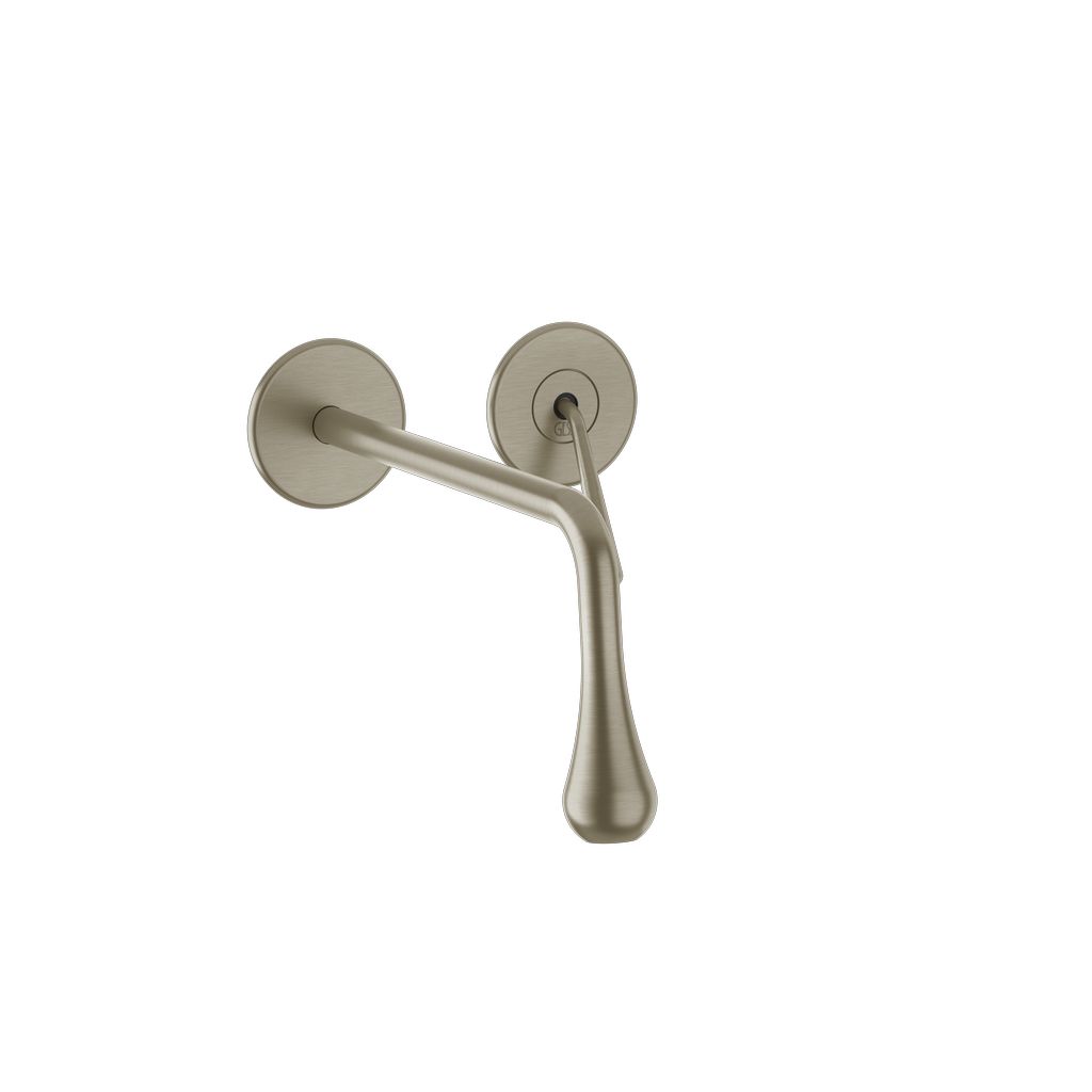 Gessi Goccia Waschtisch-Wand-Einhebelmischer Finox Optik