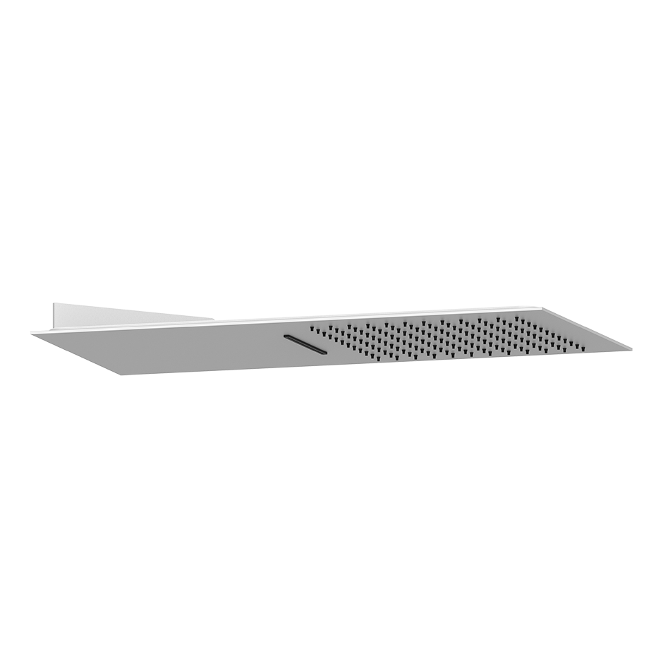 Gessi Tremillimetri Kopfbrause 550 x 300mm, Funktion Regen und Wasserschwall