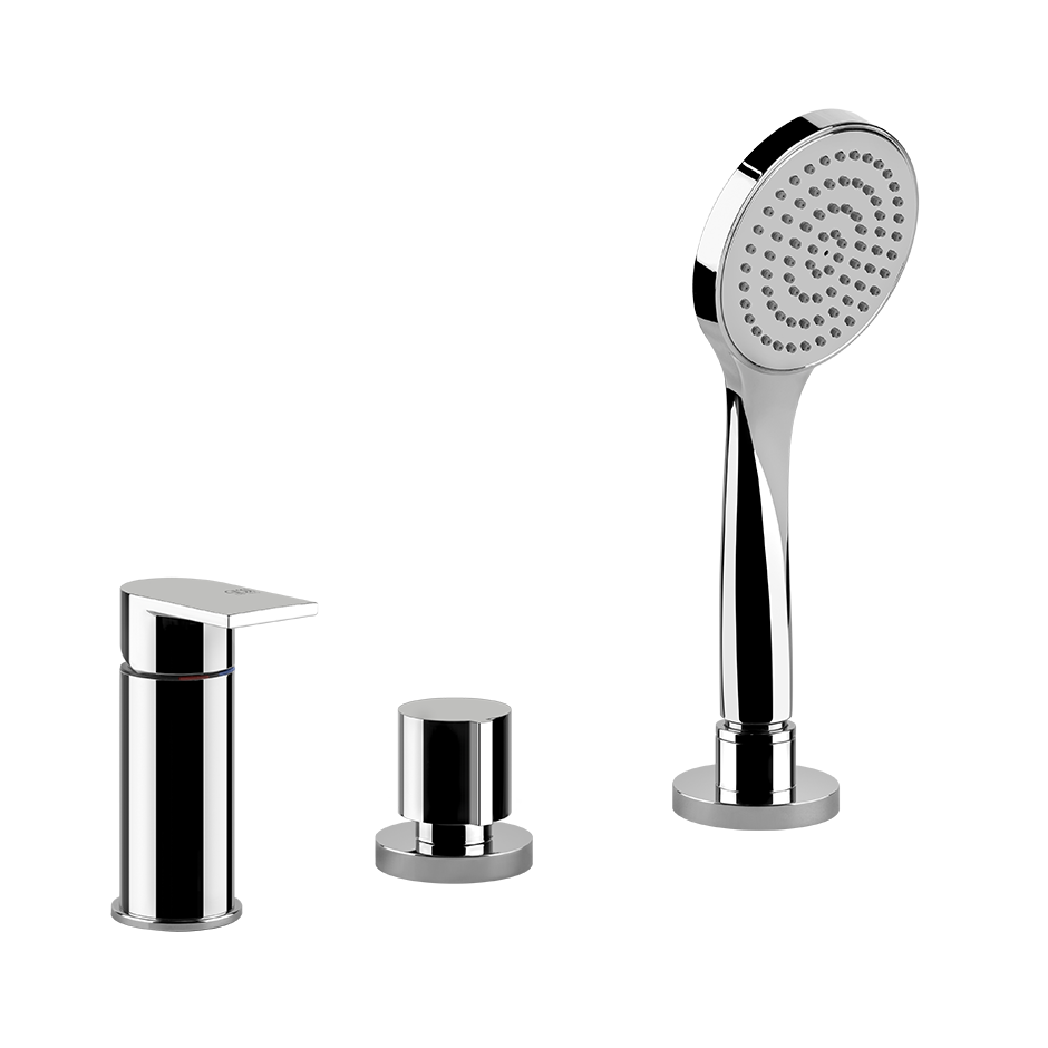 Gessi Emporio Via Manzoni 3-Loch-Wannenbatterie