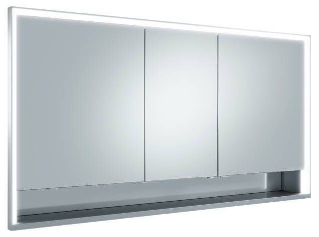 Royal Lumos Wandeinbau-Spiegelschrank 1400 x 735 x 165mm, DALI steuerbar