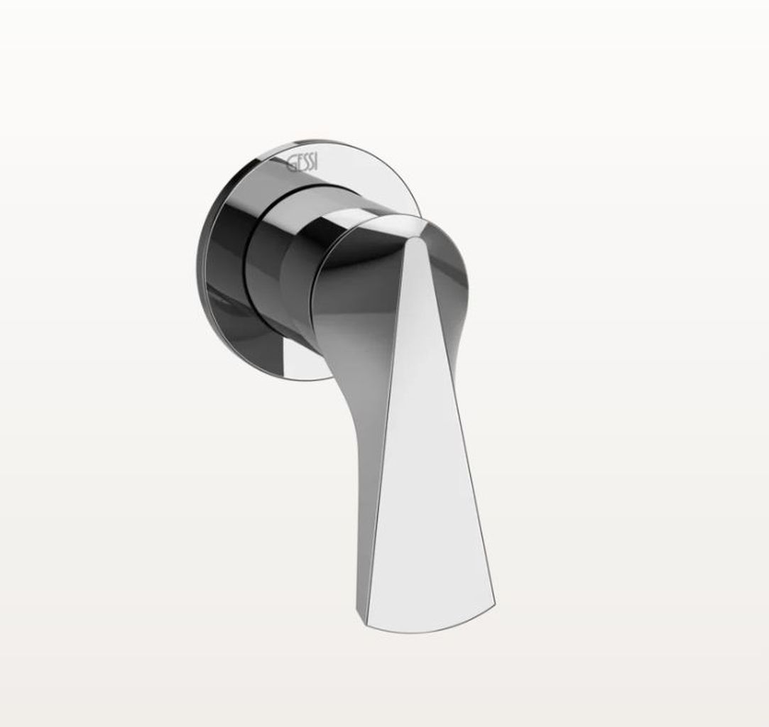 Gessi Ventaglio Wannen-Einhebelmischer messing