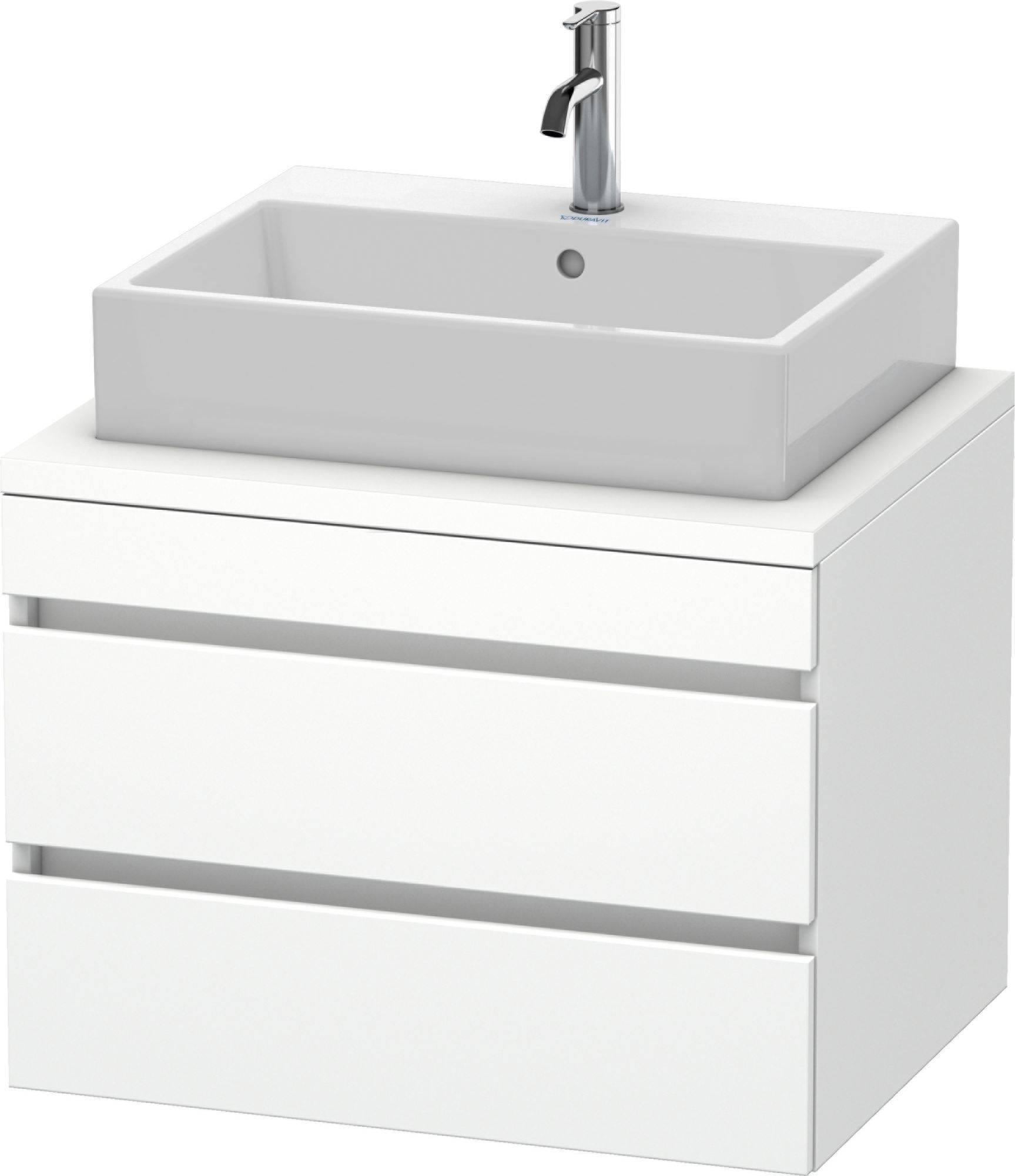 DuraStyle Waschtischunterbau für Konsole  DS 5316, 2 Schubkästen, 700 x 548mm