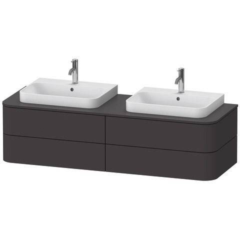 Duravit Happy D.2 Plus Waschtischunterbau für Konsole, 1600 x 550mm