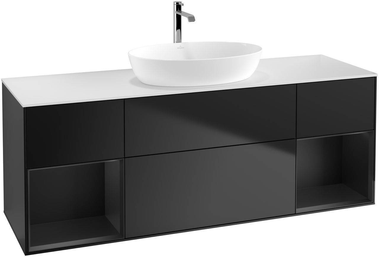 Villeroy & Boch Finion Waschtischunterschrank 1600 x 603 x 501mm, Abdeckplatte weiß matt