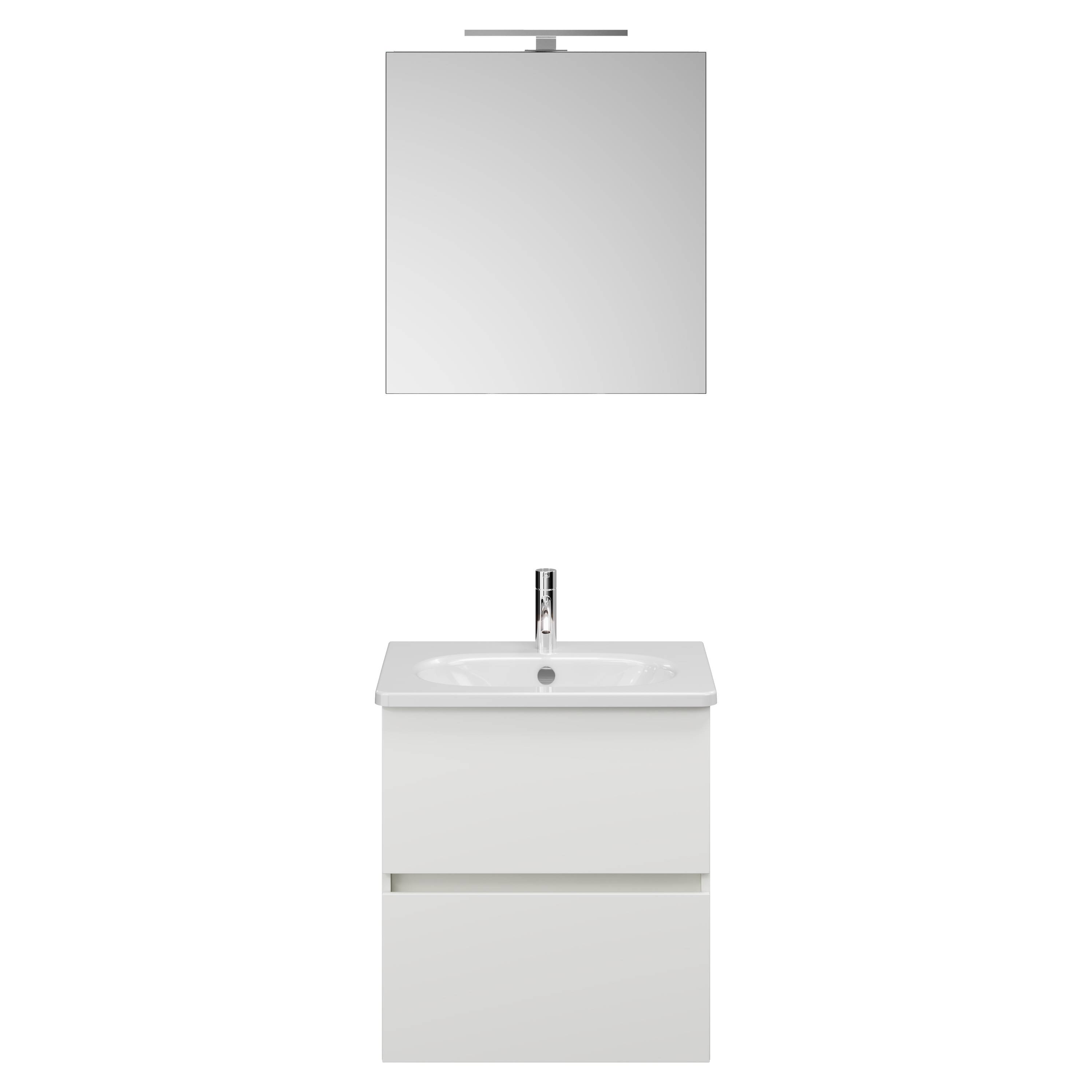 Rocio Badmöbel-Set mit Spiegelschrank 600mm