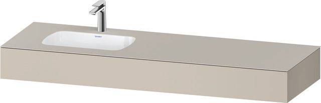 Duravit Collection One Einbauwaschtisch mit Konsole, 1600x550x170 mm
