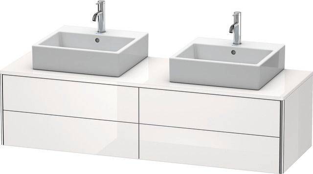 Duravit XSquare Waschtischunterbau wandhängend XS4917, 4 Schubkästen, 1600 x 548mm