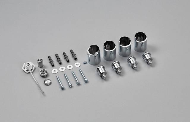 Montageset für Zehnder Nobis Chrom