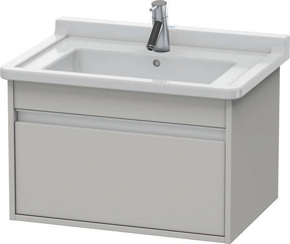 Duravit Ketho Waschtischunterbau wandhängend KT6663 für Starck 3 Waschtisch