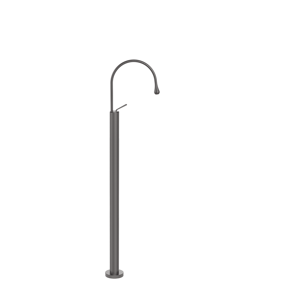 Gessi Goccia freistehende Waschtischarmatur mit 244mm Ausladung