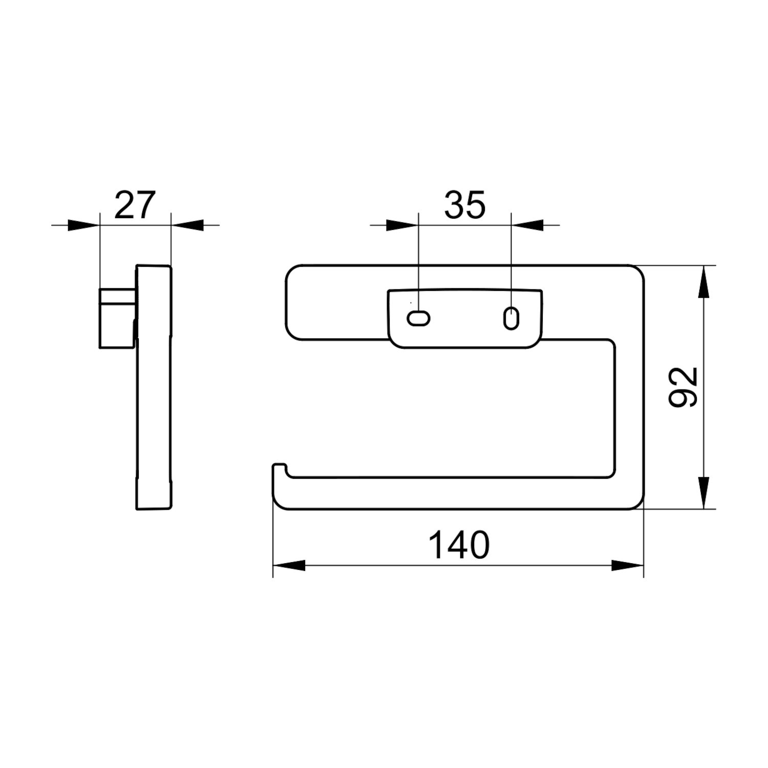 Collection Moll toilet roll holder