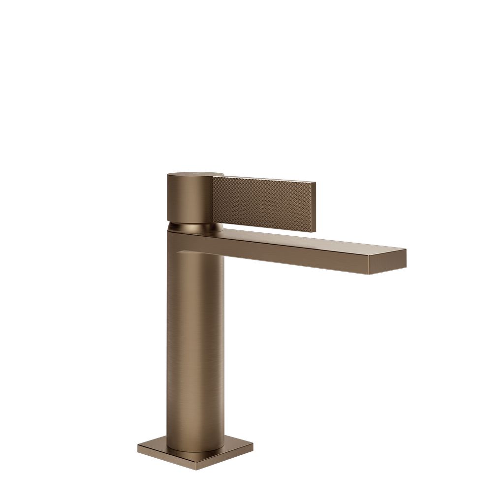 Gessi Inverso Diamanto Waschtisch-Einhebelmischer Coffee bronze gebürstet PVD