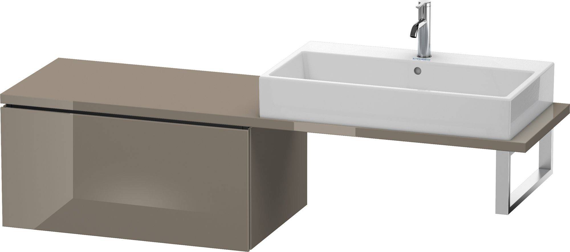 Duravit L-cube Unterbau für Konsole LC 5834, 1 Auszug, 820 x 547mm
