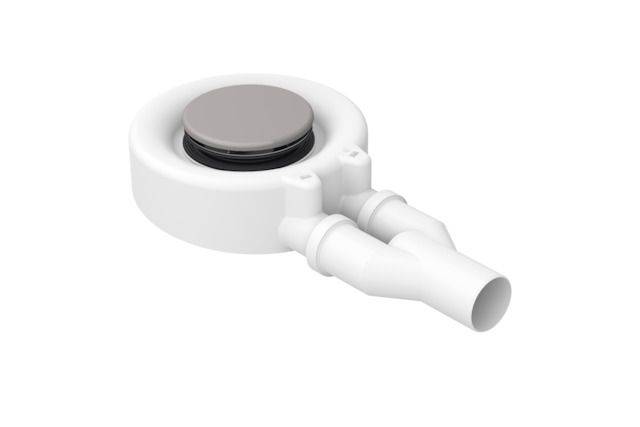 Ablaufgarnitur Scope mit Anti-Rutsch-Pro für glasierten Deckel