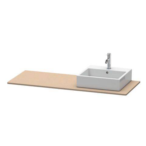 Duravit Xsquare Konsole mit einem Ausschnitt XS060G, 1400 x 550mm
