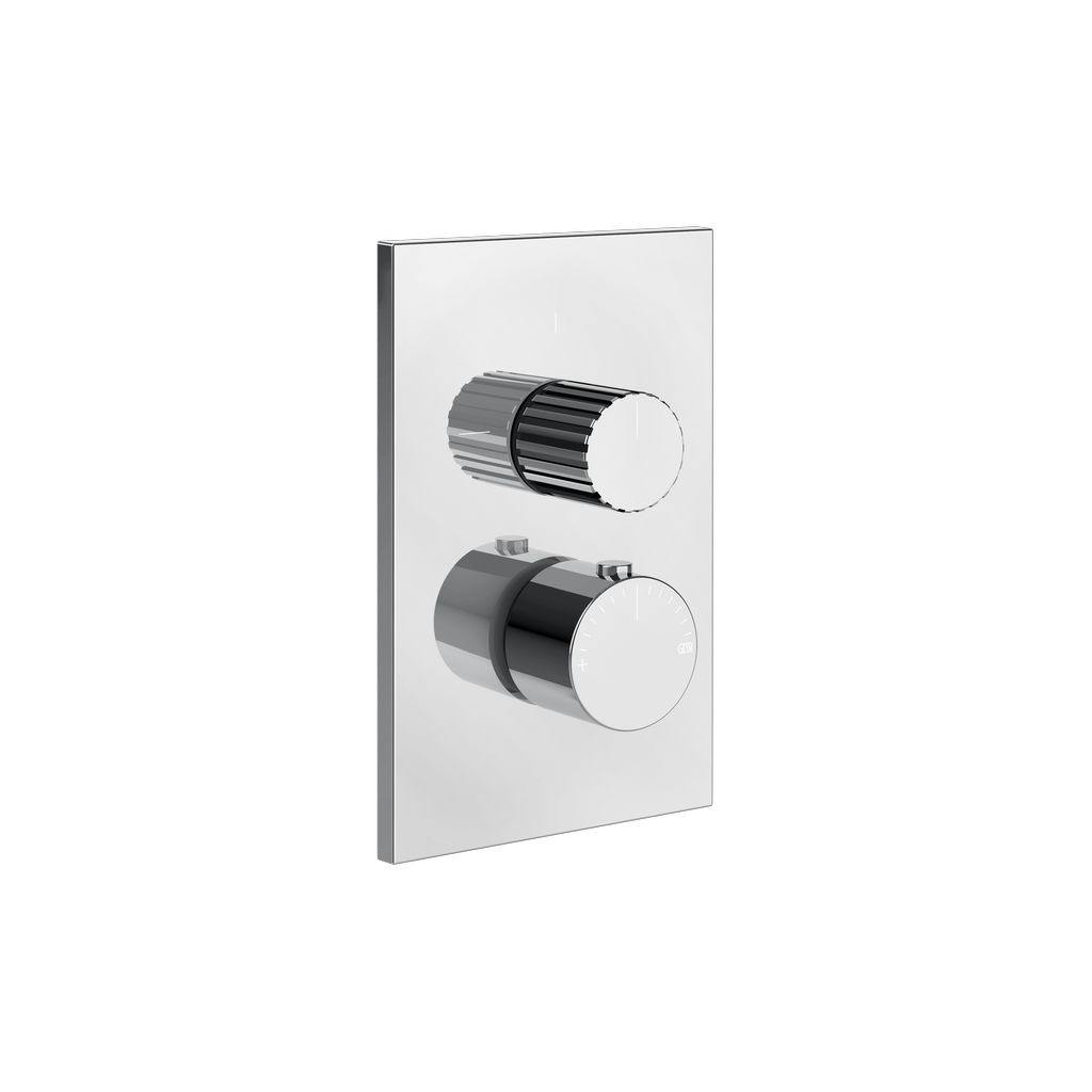Gessi Incastri Unterputz-Thermostat, 2-Weg, chrom
