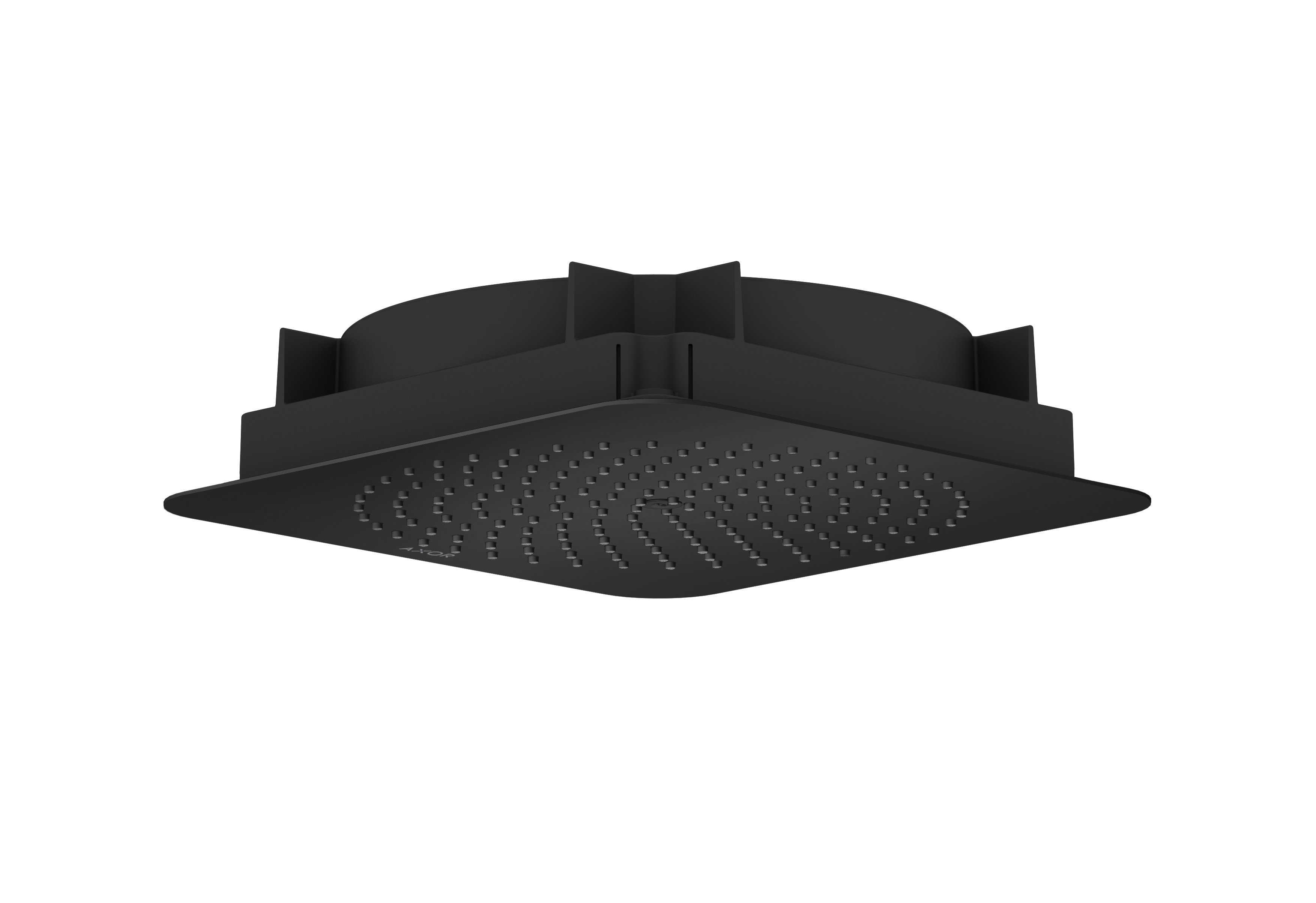 Axor Citterio C Kopfbrause 270 1jet PowderRain, mit EcoSmart, schwarz matt
