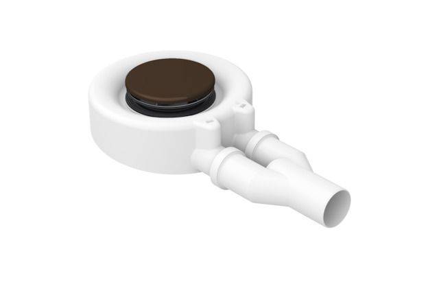 Ablaufgarnitur Scope mit Anti-Rutsch-Pro für glasierten Deckel