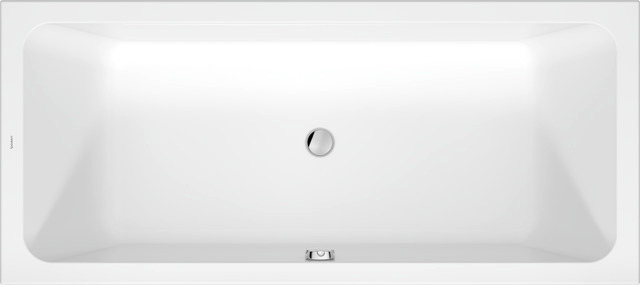 Duravit D-Code 2.0 Rechteck-Badewanne, 1800x800mm