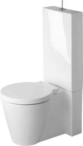 Starck 1 Stand-WC für Kombination