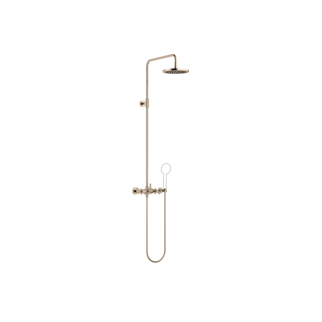 Dornbracht Tara. Showerpipe mit Brausebatterie