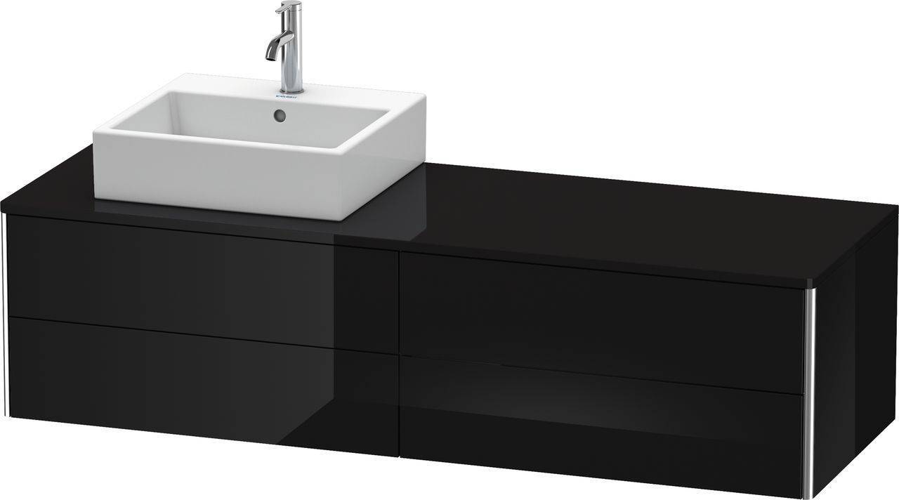 Duravit XSquare Waschtischunterbau wandhängend XS4914, 4 Schubkästen, 1600 x 548mm