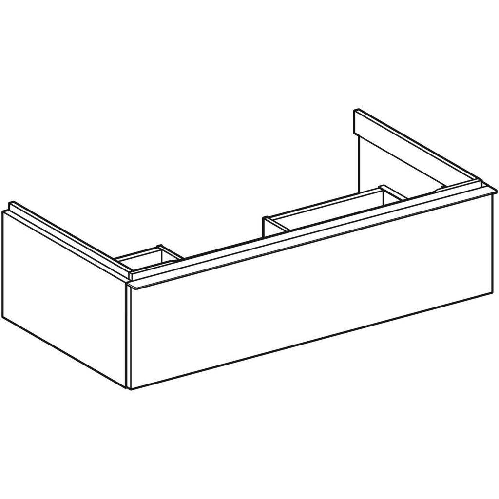 502312012_01 iCon Unterschrank für Waschtisch, mit einer Schublade, 90cm