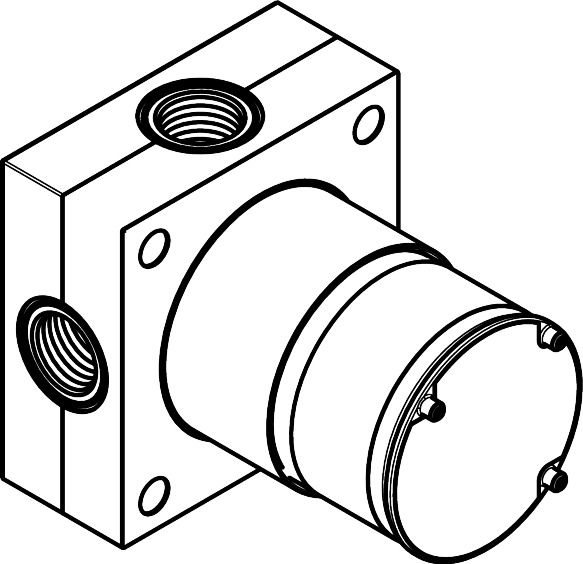 ShowerSphere basic body for shower head 2 spray types with ceiling connection