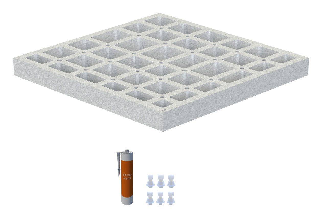 Unterbauelementsystem mit Wabentechnik 900 x 900mm