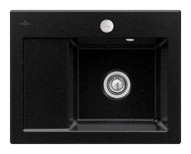 Villeroy & Boch Subway 45 Compact Spülbecken, Becken rechts, 650 x 510mm