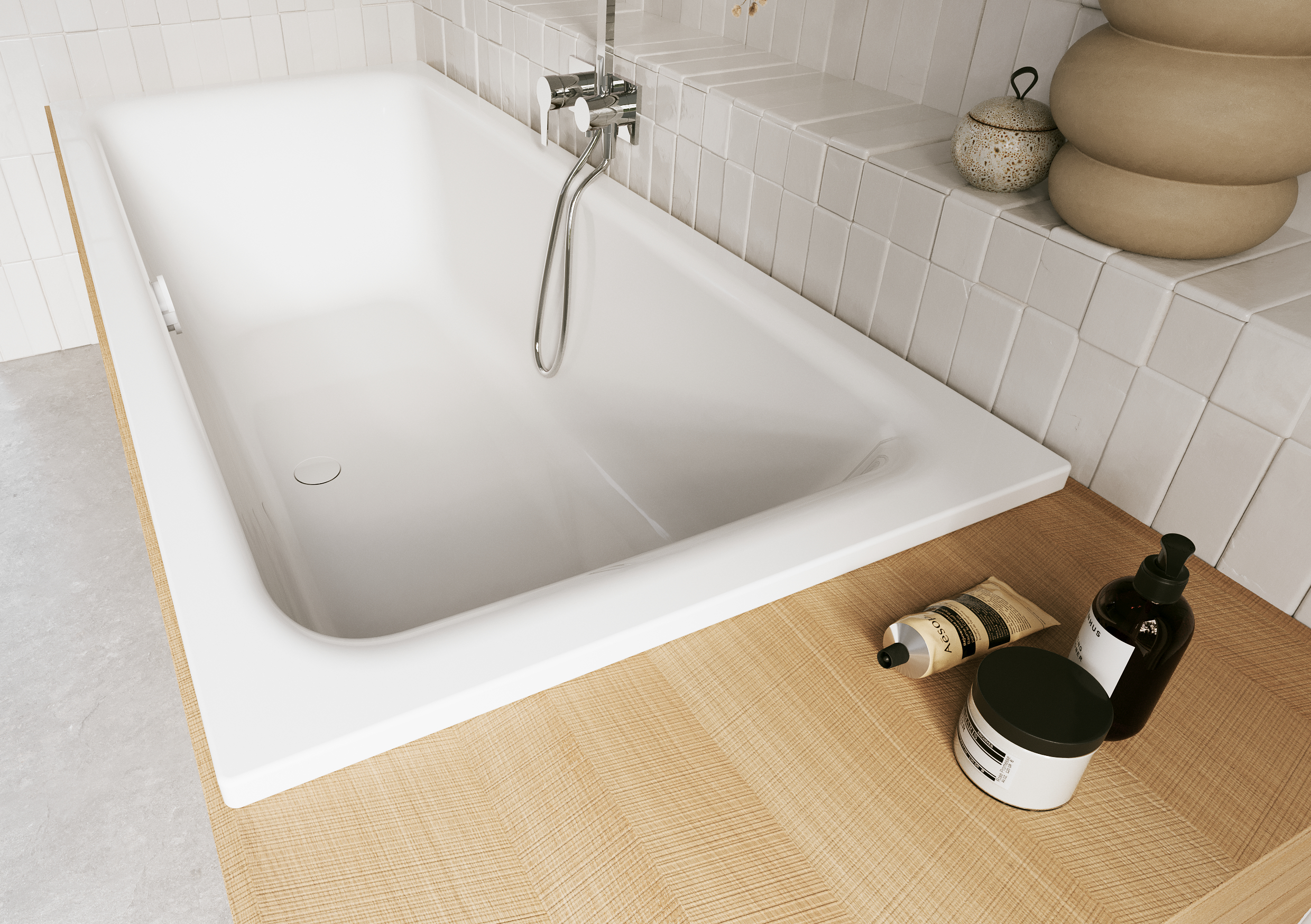 Select Duo rectangular bath