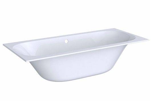 Acanto Badewanne Duo, symmetrisch, 1900 x 900mm