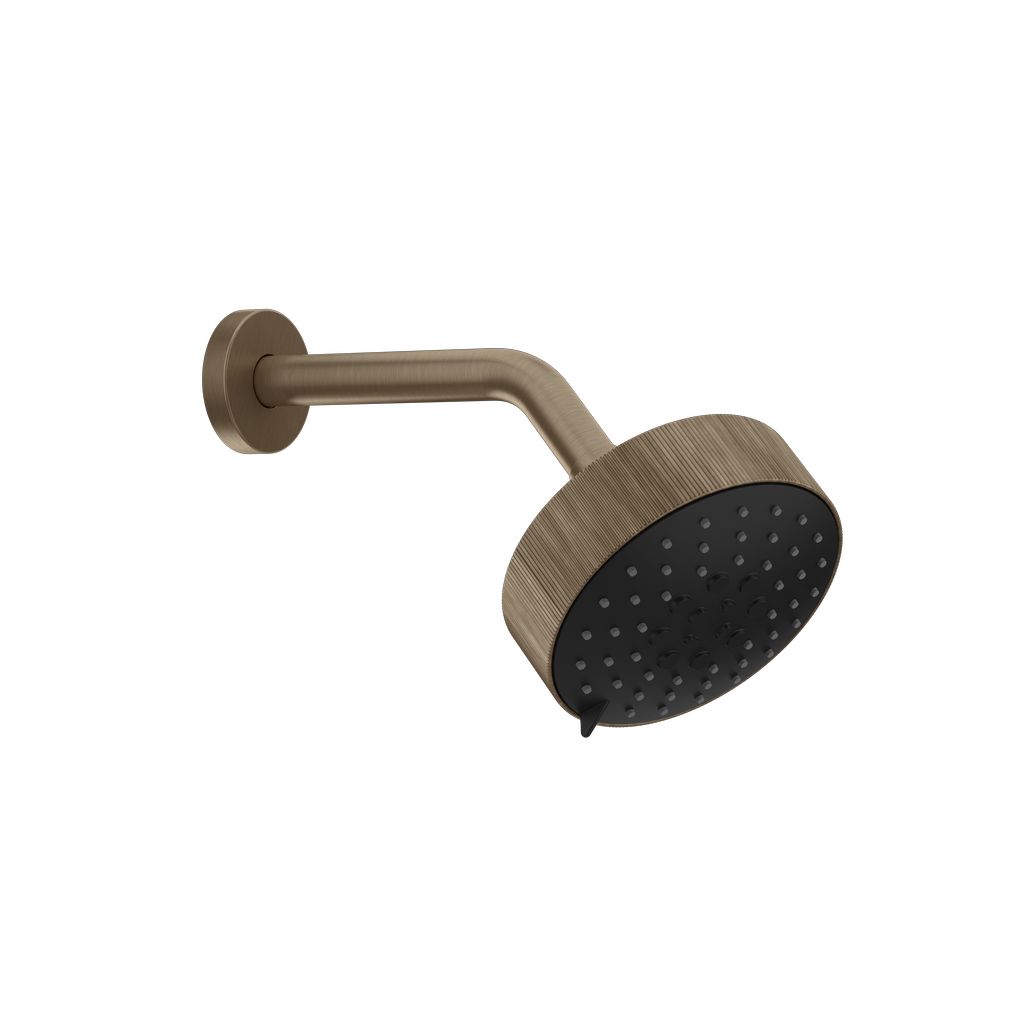 Gessi INGRANAGGIO Kopfbrause Regen Coffee bronze gebürstet PVD