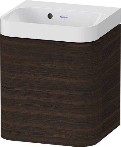 Duravit Happy D.2 Plus Möbelwaschtisch c-shaped mit Unterbau, wandhängend, 400 x 360mm