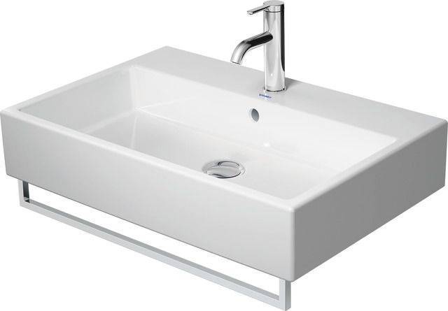 Vero Air Waschtisch geschliffen, 700 x 470mm mit Hahnloch, ohne Überlauf