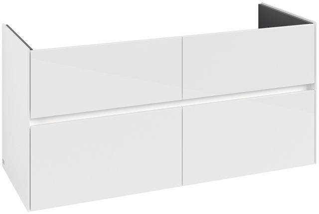 Collaro Waschtischunterschrank 1261 x 480 x 610mm, mit LED Beleuchtung