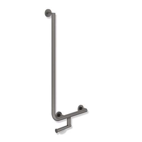 HEWI System 900 Winkelgriff 32mm, 900 x 400mm, mit Papierhalter