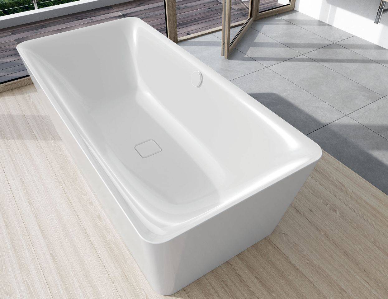Meisterstück Incava freestanding bath tub 1750 x 760 x 425mm