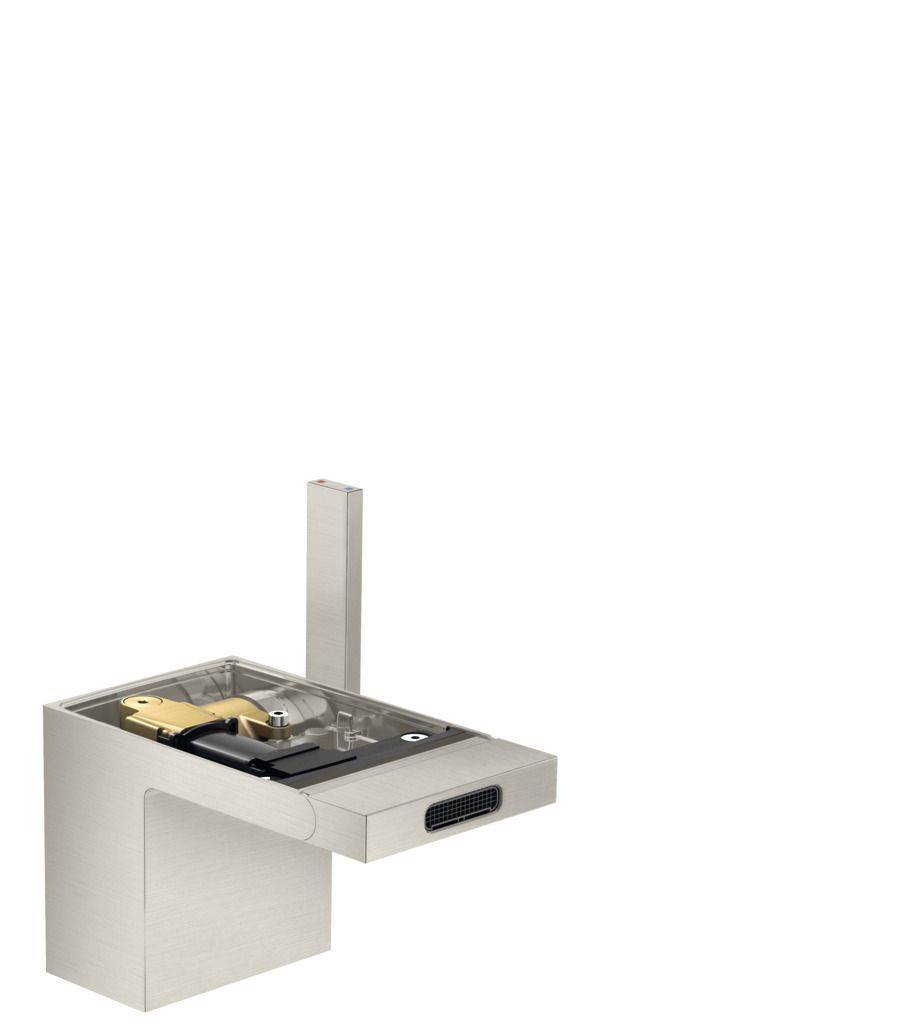 Axor MyEdition Einhebel-Bidetmischer mit Push-Open Ablaufgarnitur, ohne Platte