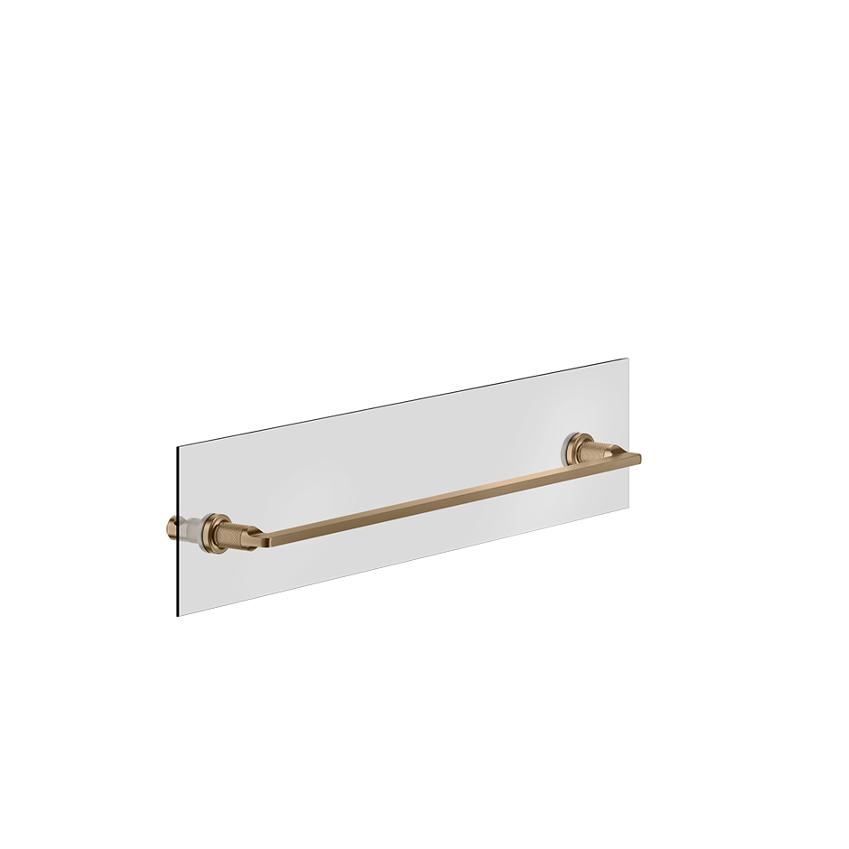 Gessi Inciso Handtuchhalter für Glaswand, 600mm